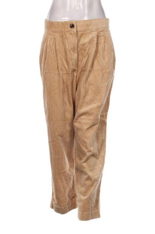 Γυναικείο κοτλέ παντελόνι H&M, Μέγεθος L, Χρώμα  Μπέζ, Τιμή 3,41 €