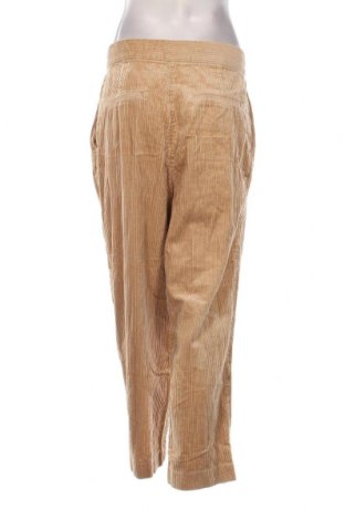 Pantaloni de velvet de femei H&M, Mărime L, Culoare Bej, Preț 14,31 Lei