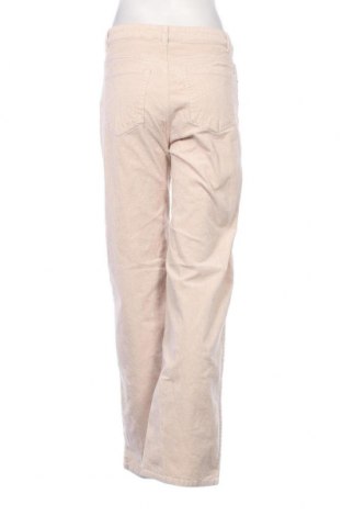 Pantaloni de velvet de femei H&M Divided, Mărime M, Culoare Bej, Preț 22,70 Lei