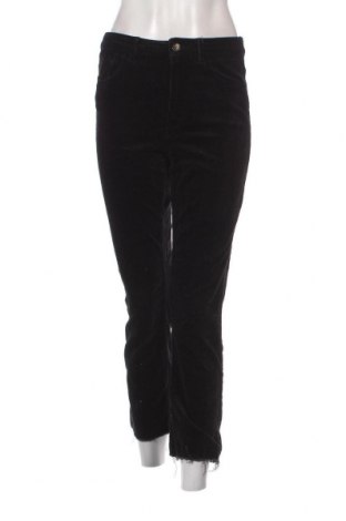 Pantaloni de velvet de femei H&M Divided, Mărime M, Culoare Negru, Preț 9,54 Lei