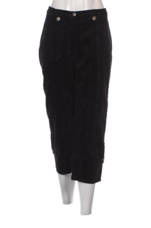 Pantaloni de velvet de femei Hammerschmid, Mărime L, Culoare Negru, Preț 37,07 Lei
