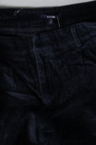 Γυναικείο κοτλέ παντελόνι Kiabi, Μέγεθος M, Χρώμα Μπλέ, Τιμή 5,38 €