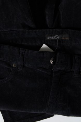 Pantaloni de velvet de femei Marc Cain, Mărime S, Culoare Albastru, Preț 182,07 Lei