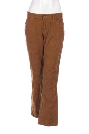 Γυναικείο κοτλέ παντελόνι Nkd, Μέγεθος L, Χρώμα Καφέ, Τιμή 6,28 €