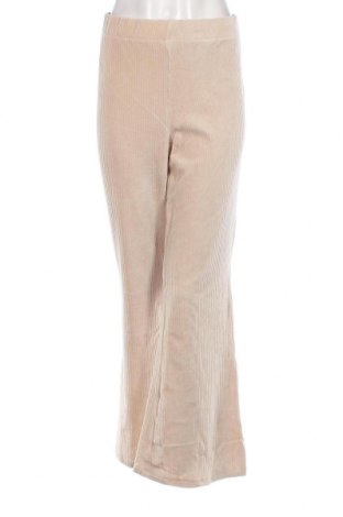 Γυναικείο κοτλέ παντελόνι ONLY, Μέγεθος 3XL, Χρώμα  Μπέζ, Τιμή 8,63 €