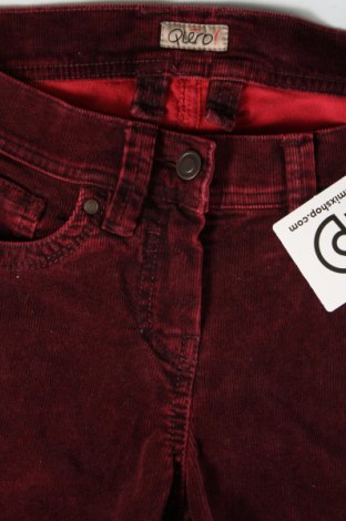 Pantaloni de velvet de femei Qiero!, Mărime XS, Culoare Roșu, Preț 14,31 Lei