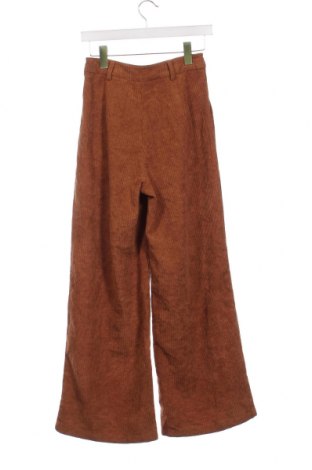 Γυναικείο κοτλέ παντελόνι SHEIN, Μέγεθος XS, Χρώμα Καφέ, Τιμή 6,46 €