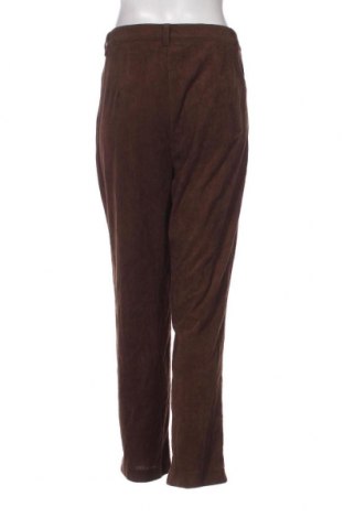 Pantaloni de velvet de femei SHEIN, Mărime M, Culoare Maro, Preț 9,54 Lei