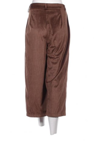 Pantaloni de velvet de femei SHEIN, Mărime S, Culoare Maro, Preț 95,39 Lei