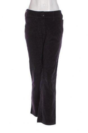 Γυναικείο κοτλέ παντελόνι She, Μέγεθος M, Χρώμα Βιολετί, Τιμή 6,64 €