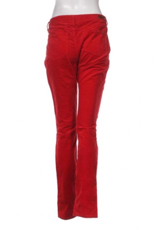 Pantaloni de velvet de femei Tommy Hilfiger, Mărime L, Culoare Roșu, Preț 89,47 Lei