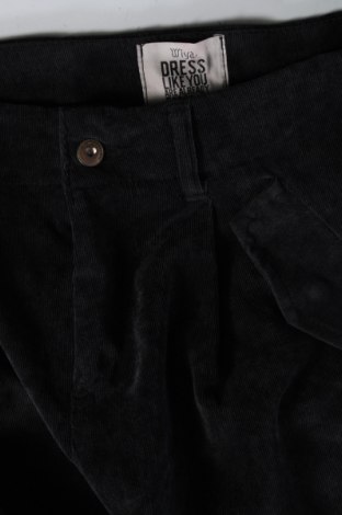 Pantaloni de velvet de femei Wiya, Mărime M, Culoare Negru, Preț 9,54 Lei