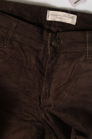 Pantaloni de velvet de femei Yessica, Mărime M, Culoare Maro, Preț 9,54 Lei