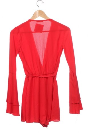 Damen Overall Boohoo, Größe XS, Farbe Rot, Preis 9,78 €