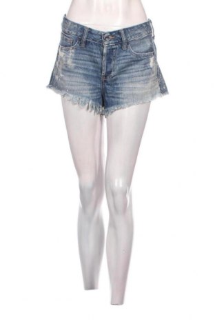 Γυναικείο κοντό παντελόνι Abercrombie & Fitch, Μέγεθος M, Χρώμα Μπλέ, Τιμή 11,28 €
