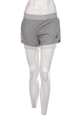 Γυναικείο κοντό παντελόνι Adidas, Μέγεθος XS, Χρώμα Γκρί, Τιμή 8,91 €