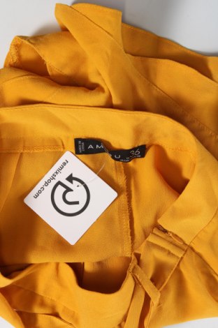 Дамски къс панталон Amisu, Размер XS, Цвят Жълт, Цена 7,60 лв.