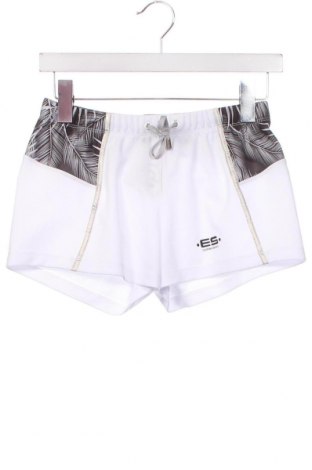 Дамски къс панталон ES Collection, Размер XS, Цвят Бял, Цена 12,67 лв.