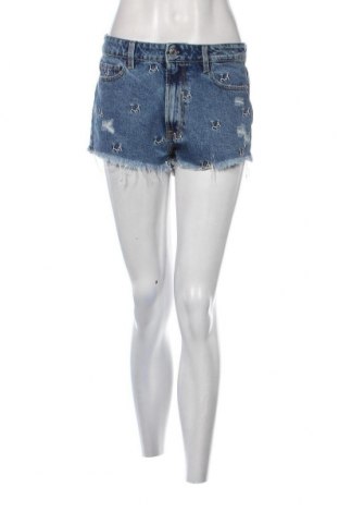 Γυναικείο κοντό παντελόνι Guess, Μέγεθος M, Χρώμα Μπλέ, Τιμή 28,85 €