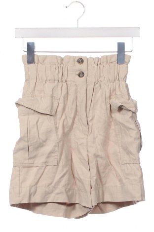 Γυναικείο κοντό παντελόνι H&M, Μέγεθος XS, Χρώμα  Μπέζ, Τιμή 11,75 €