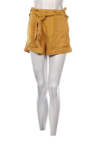 Дамски къс панталон H&M Conscious Collection, Размер S, Цвят Жълт, Цена 7,82 лв.