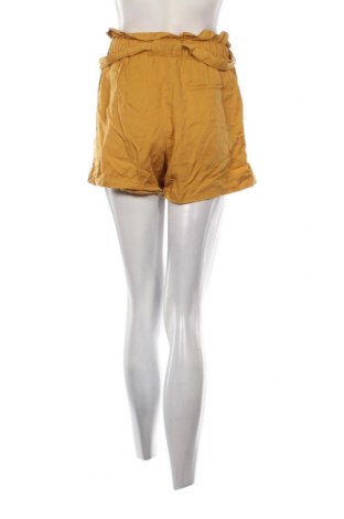 Дамски къс панталон H&M Conscious Collection, Размер S, Цвят Жълт, Цена 8,21 лв.