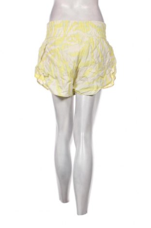 Дамски къс панталон H&M Sport, Размер S, Цвят Жълт, Цена 7,41 лв.