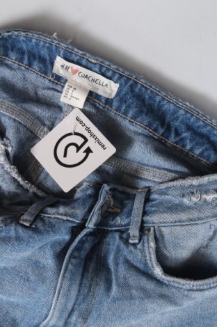 Pantaloni scurți de femei H&M by Coachella, Mărime S, Culoare Albastru, Preț 48,00 Lei