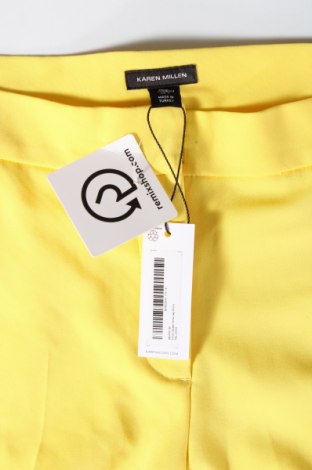 Γυναικείο κοντό παντελόνι Karen Millen, Μέγεθος S, Χρώμα Κίτρινο, Τιμή 52,30 €