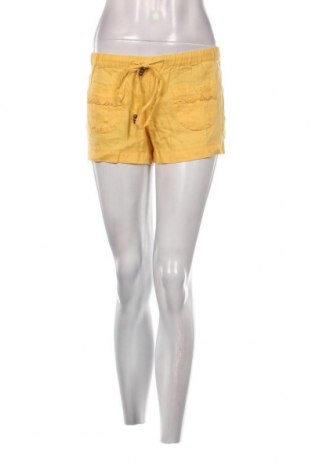 Γυναικείο κοντό παντελόνι Killah, Μέγεθος L, Χρώμα Κίτρινο, Τιμή 12,62 €