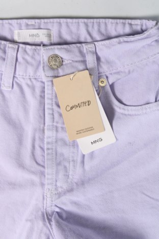 Γυναικείο κοντό παντελόνι Mango, Μέγεθος XS, Χρώμα Βιολετί, Τιμή 6,60 €