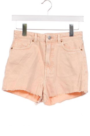 Pantaloni scurți de femei Monki, Mărime XS, Culoare Portocaliu, Preț 24,37 Lei