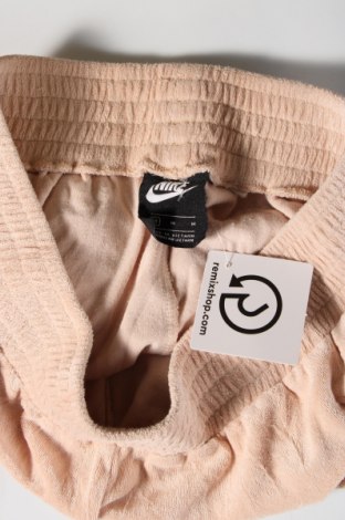 Дамски къс панталон Nike, Размер M, Цвят Бежов, Цена 24,00 лв.