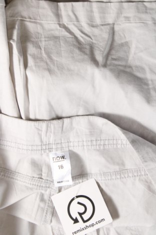 Дамски къс панталон Now, Размер XL, Цвят Бежов, Цена 9,12 лв.