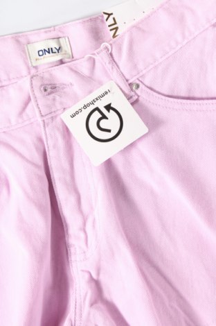 Γυναικείο κοντό παντελόνι ONLY, Μέγεθος M, Χρώμα Βιολετί, Τιμή 7,63 €