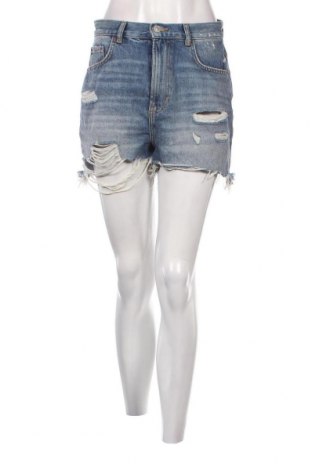 Γυναικείο κοντό παντελόνι Pieces, Μέγεθος L, Χρώμα Μπλέ, Τιμή 5,57 €