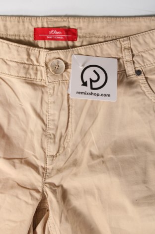 Pantaloni scurți de femei S.Oliver, Mărime M, Culoare Bej, Preț 78,95 Lei