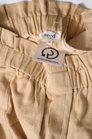Дамски къс панталон Seed, Размер M, Цвят Бежов, Цена 19,38 лв.