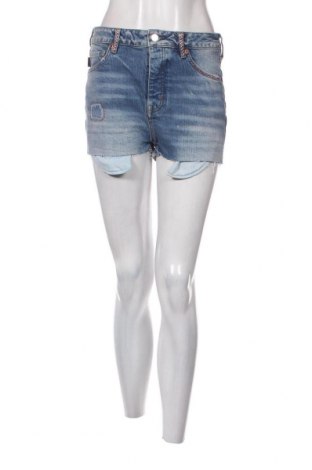 Γυναικείο κοντό παντελόνι Superdry, Μέγεθος M, Χρώμα Μπλέ, Τιμή 14,02 €