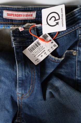Γυναικείο κοντό παντελόνι Superdry, Μέγεθος S, Χρώμα Μπλέ, Τιμή 20,37 €