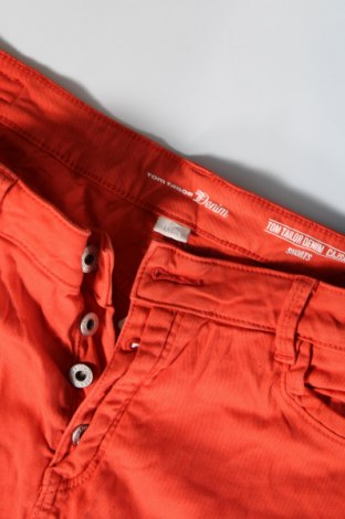 Γυναικείο κοντό παντελόνι Tom Tailor, Μέγεθος L, Χρώμα Πορτοκαλί, Τιμή 14,85 €