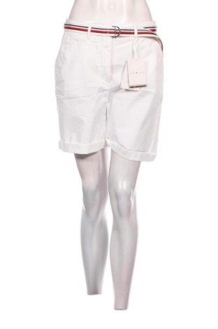 Pantaloni scurți de femei Tommy Hilfiger, Mărime S, Culoare Alb, Preț 268,42 Lei