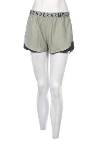 Γυναικείο κοντό παντελόνι Under Armour, Μέγεθος M, Χρώμα Πράσινο, Τιμή 29,97 €