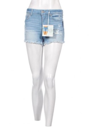 Γυναικείο κοντό παντελόνι Wax Jean, Μέγεθος S, Χρώμα Μπλέ, Τιμή 4,90 €