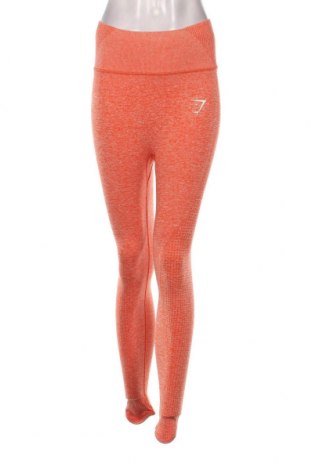Γυναικείο κολάν Gymshark, Μέγεθος S, Χρώμα Πορτοκαλί, Τιμή 24,37 €