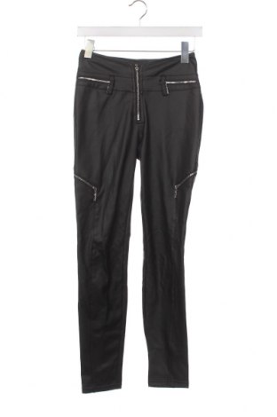 Γυναικείο παντελόνι δερμάτινο, Μέγεθος S, Χρώμα Μαύρο, Τιμή 1,79 €