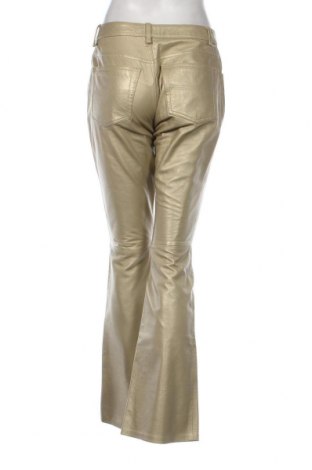 Pantaloni de piele pentru damă Express, Mărime S, Culoare Auriu, Preț 207,00 Lei