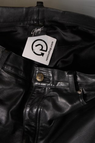 Γυναικείο παντελόνι δερμάτινο Gipsy, Μέγεθος XL, Χρώμα Μαύρο, Τιμή 82,89 €