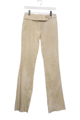 Γυναικείο παντελόνι δερμάτινο Gipsy, Μέγεθος S, Χρώμα Εκρού, Τιμή 37,30 €