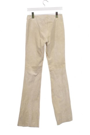 Pantaloni de piele pentru damă Gipsy, Mărime S, Culoare Ecru, Preț 489,28 Lei